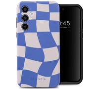 Selencia Coque arrière Vivid pour Samsung Galaxy A35 - Groovy Sapphire Blue