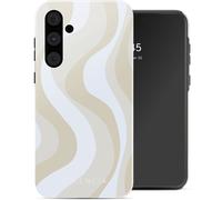 Selencia Selencia Coque arrière Vivid Samsung Galaxy A55 Desert Waves Beige Multicolore