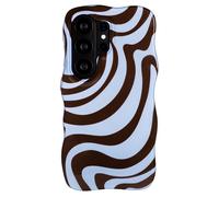 Selencia Selencia Coque arrière Vivid Wavy avec MagSafe pour Samsung Galaxy S26 Ultra Dream Swirl Chocolate Multicolore