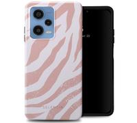 Selencia Selencia Coque arrière Vivid Xiaomi Redmi Note 12 Pro (5G) Colorful Zebra Old Pink Multicolore