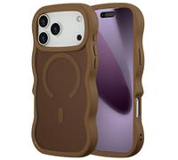 Coque arrière Wavy avec MagSafe pour iPhone 17 Pro Max - Mocha Brown