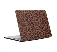 Selencia Coque Laptop Sabi imprimé panthère pour Apple MacBook Air 15 pouces (2023 / 2024 M3 chip / 2025 M4 chip) - Mocha Brown