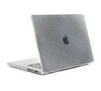 Coque MacBook Air 13 pouces (2018-2020) Transparante Glitter Laptop Cover Selencia Transparent Transparent