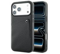 Selencia Selencia Coque Riva avec porte-cartes iPhone 17 Pro Max Noir Noir