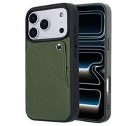 Selencia Coque Riva avec porte-cartes pour Apple iPhone 17 Pro Max - Sage Green