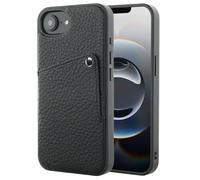 Selencia Selencia Coque Riva avec porte-cartes pour iPhone 17e / 16e Noir Noir