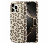 Selencia Selencia Coque Sabi imprimé panthère avec MagSafe iPhone 16 Pro Max Soft Ivory Beige