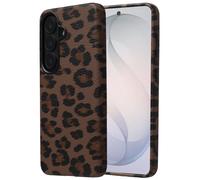 Selencia Selencia Coque Sabi imprimé panthère avec MagSafe Samsung Galaxy S26 Mocha Brown Multicolore