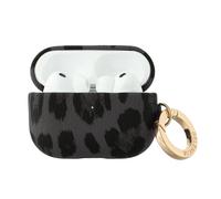 Selencia Coque Sabi motif panthère pour Apple Airpods Pro 3 - Midnight Black