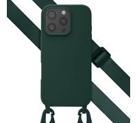 Coque pour iPhone 16 Pro en silicone Vert