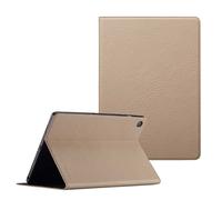 Selencia Selencia Coque tablette Riva Samsung Galaxy Tab A9 Plus Beige Beige