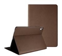 Selencia Selencia Coque tablette Riva Samsung Galaxy Tab S11 Mocha Brown Multicolore