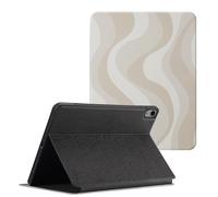 Selencia Tablethoes pour Apple iPad Air 11 pouces (2025) M3 / (2024) M2 / Air 5 (2022) / Air 4 (2020) - Desert Waves Beige