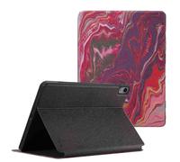 Selencia Selencia Coque tablette Vivid iPad Air 11 pouces (2026) M4 / (2025) M3 / (2024) M2 / Air 5 (2022) / Air 4 (2020) Marble Plum Multicolore