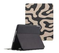 Selencia Selencia Coque tablette Vivid iPad 6 (2018) 9.7 pouces / iPad 5 (2017) 9.7 pouces Art Wave Black Multicolore