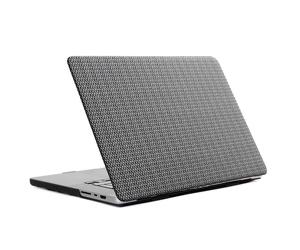 Selencia Selencia Coque tissée MacBook Pro 13 pouces (2020 / 2022) Gris Gris