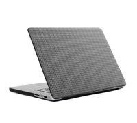 Selencia Selencia Coque tissée pour MacBook Pro 16 pouces (2021) / Pro 16 pouces (2023) M3 chip A2485 / A2780 / A2991 / A3186 / A3403 Gris Gris