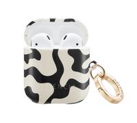 Selencia Selencia Coque Vivid pour Airpods 1 / 2 Art Wave Black Multicolore