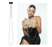 Selencia Selencia Cordon de téléphone universel chaînette Argent Argent