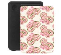 Selencia Selencia Étui de liseuse portefeuille Vivid Kobo Clara Colour / Clara BW Paisley Blush Multicolore