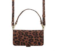 Selencia Étui de télephone portefeuille imprimé léopard Sabi pour Samsung Galaxy A36 / A56 - Mocha Brown