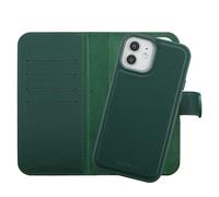 Selencia Selencia Étui portefeuille amovible Olyn avec MagSafe pour iPhone 12 (Pro) Vert Vert