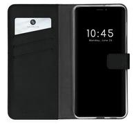 Selencia Selencia Étui portefeuille en cuir véritable iPhone 13 Pro Max Noir Noir