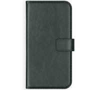 Selencia Selencia Étui portefeuille en cuir véritable Samsung Galaxy A40 Vert Vert