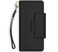 Selencia Etui portefeuille serpent amovible 2-en-1 Llyr pour Samsung Galaxy S21 Plus - Noir