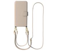 Selencia Selencia Étui Riva avec MagSafe et cordon de téléphone Samsung Galaxy A37 (5G) Beige Beige