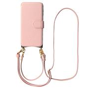 Selencia Selencia Étui Riva avec MagSafe et cordon de téléphone Samsung Galaxy A37 (5G) Old Pink Rose