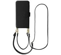 Selencia Selencia Étui Riva avec MagSafe et cordon de téléphone Samsung Galaxy A57 (5G) Noir Noir