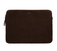 Selencia Selencia Housseptop teddy 15-16 pouces Choco Brown Brun foncé