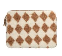 Selencia Selencia Pochette ordinateur Teddy 15-16 pouces Checks Multicolore