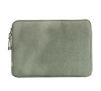 Selencia Selencia Pochette ordinateur velours côtelé 13-14 pouces Pistache Cream Vert