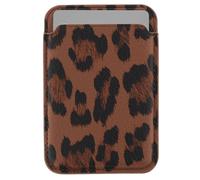 Selencia Selencia Porte-cartes Sabi avec MagSafe Mocha Brown Multicolore