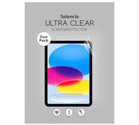 Selencia Protection d'écran Duo Pack pour Apple iPad 11 (2025) 11 pouces A16 / iPad 10 (2022) 10.9 pouces