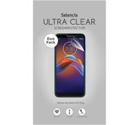 Selencia Selencia Protection d'écran Duo Pack Ultra Clear Motorola Moto E6 Play Transparent