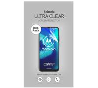 Selencia Selencia Protection d'écran Duo Pack Ultra Clear Motorola Moto G8 Power Lite Transparent