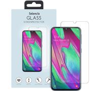 Selencia Selencia Protection d'écran en verre trempé Samsung Galaxy A40 Transparent