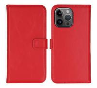 Selencia SH00064314 coque de protection pour téléphones portables 17 cm (6.69 ) Folio porte carte Rouge Apple iPhone 15 Pro Max