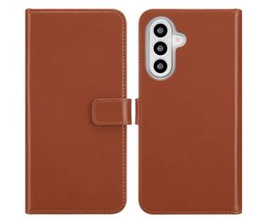 Selencia SH00081551 coque de protection pour téléphones portables 16,5 cm (6.5 ) Folio Châtain clair Samsung Samsung Galaxy A26
