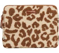 Selencia Pochette ordinateur Teddy 13-14 pouces - Vanilla Leopard