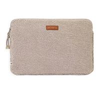 Selencia Teddy Laptop hoes 40,6 cm (16 ) Housse Beige