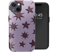 Selencia Vivid Backcover avec MagSafe pour iPhone 13 - Stars Plum Lilac
