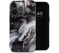 Selencia Vivid Backcover pour iPhone 13 Pro - Chic Marble Black