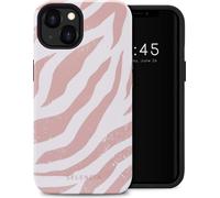 Selencia Selencia Coque arrière Vivid Tough iPhone 13 Colorful Zebra Old Pink Multicolore