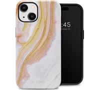 Selencia Vivid Backcover pour iPhone 14 - Chic Marble Gold