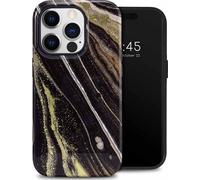 Selencia Coque arrière Vivid Tough pour iPhone 14 Pro - Chic Marble
