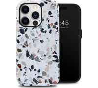 Selencia Coque arrière Vivid Tough pour Apple iPhone 14 Pro - Chic Terazzo
